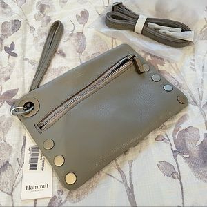 NWT HAMMITT NASH SML MIST PEBBLED belt crossbody bag